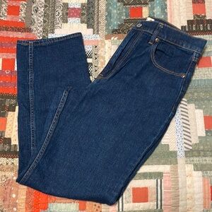 Abercrombie ankle straight ultra high rise jeans